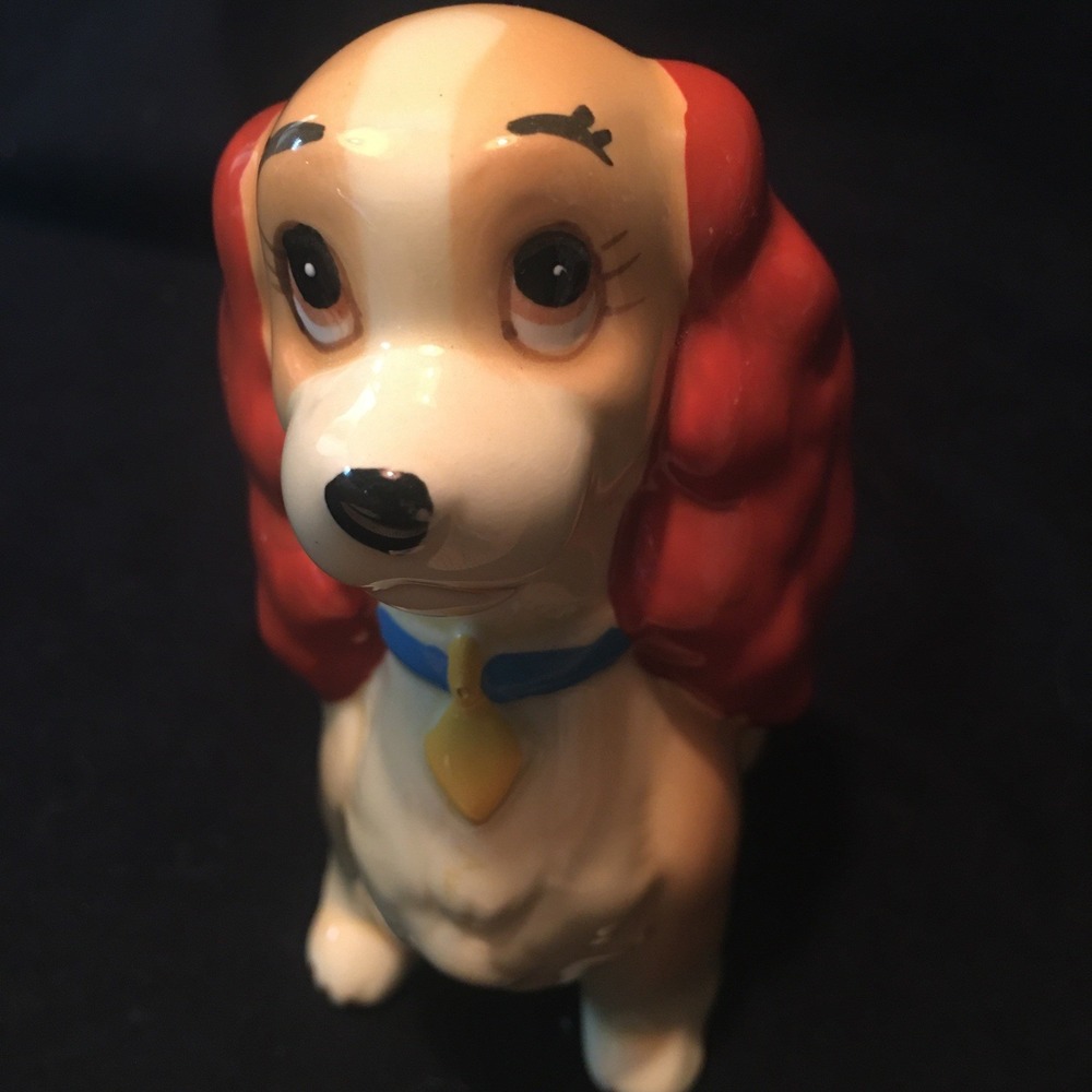 Vintage Disney LADY of Lady and the Tramp Figure Made in Japan